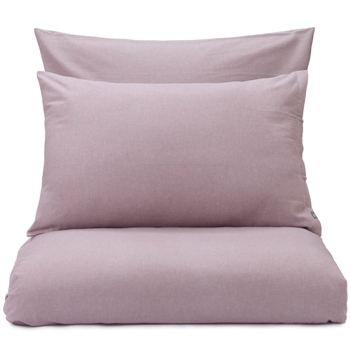 Vilar duvet cover, light mauve, 100% organic cotton