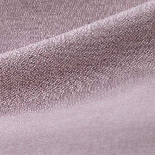 Vilar duvet cover, light mauve, 100% organic cotton | URBANARA flannel bedding