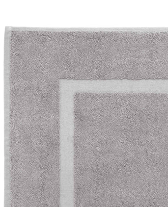 Penela Bath Mat stone grey, 100% egyptian cotton