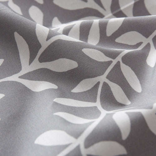 Eixo table runner, grey & white & natural, 100% cotton & 100% linen | URBANARA table runners