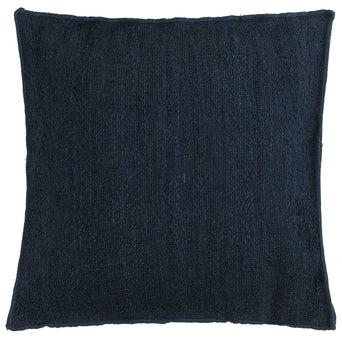 Bodenkissen Silani Blau, 90% Jute & 10% Baumwolle