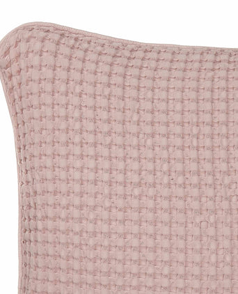 Veiros cushion cover, powder pink, 100% cotton