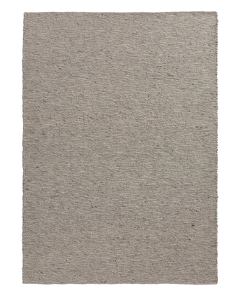 Rug Palani Light grey melange, 100% Wool