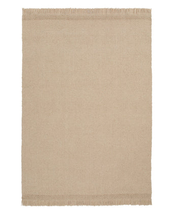 Rug Palasi Natural white melange, 70% Wool & 30% Polyester